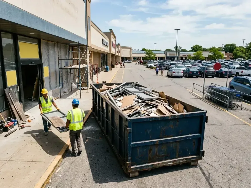retail-store-renovation-debris-003 — frequently asked questions, Roll-off Dumpster Rentals in Anna, IL